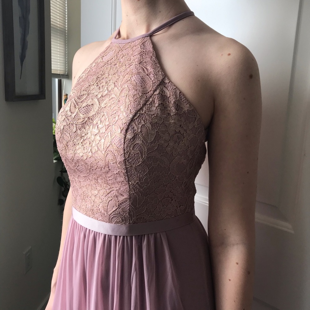 Floor Length Bridesmaid Dress